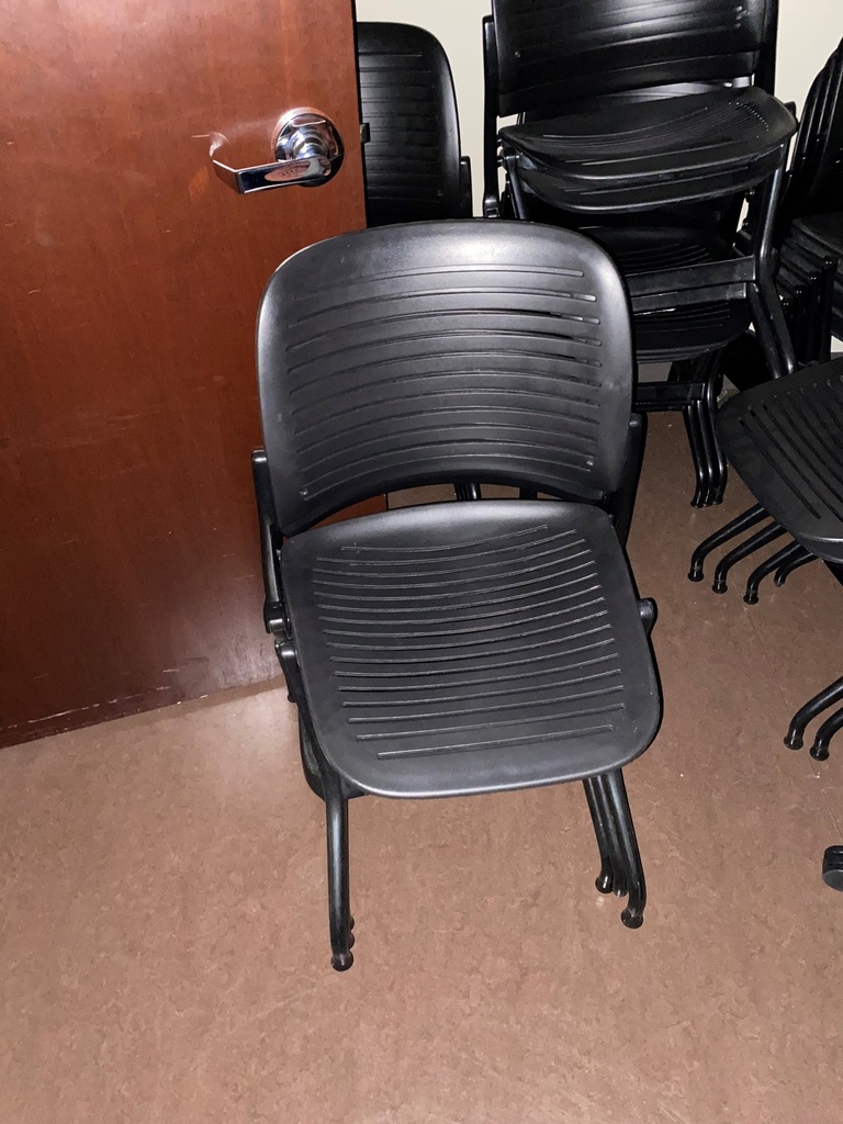Steelcase Black Stacking Chair
