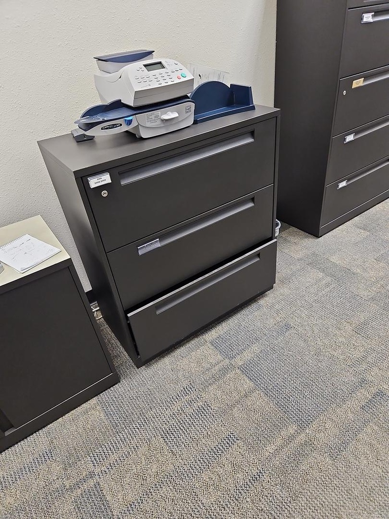 3-Drawer File Cabinet