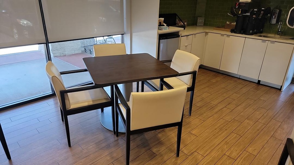 Table - square , dark wood