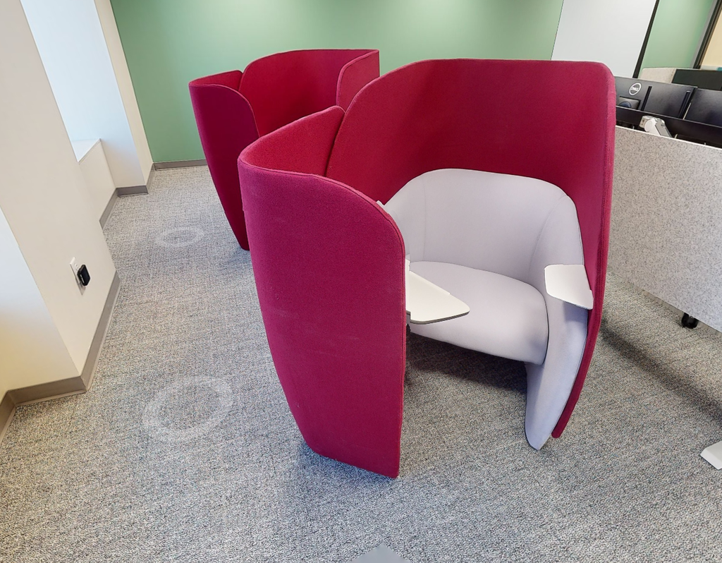 Red Privacy Chair