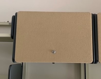 24" X 12" X 16" Hanging Flip Door Cabinet