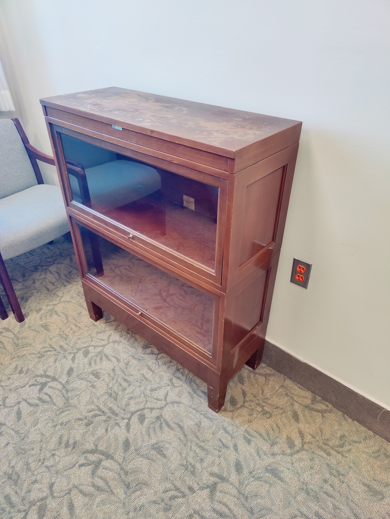 Barrister Bookcase 2 Door 33x13x42