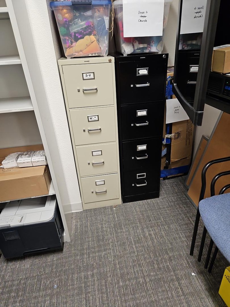 4 drawer file cabinet