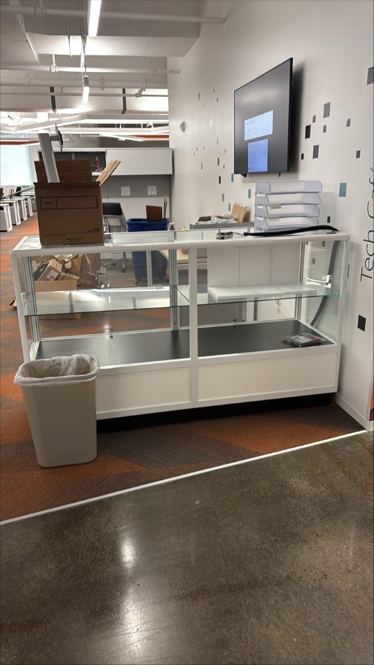 Glass IT Cabinet 