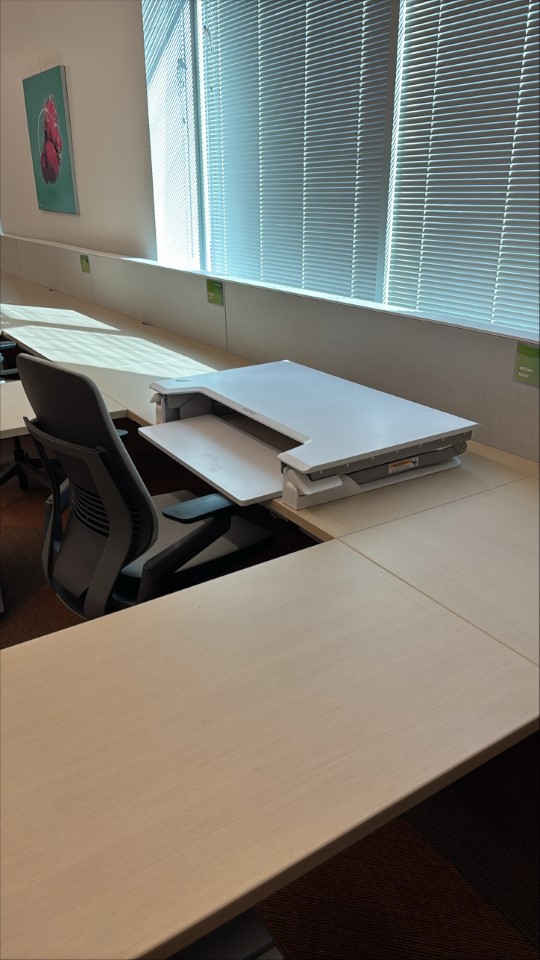 Ergotron desk risers misc brands