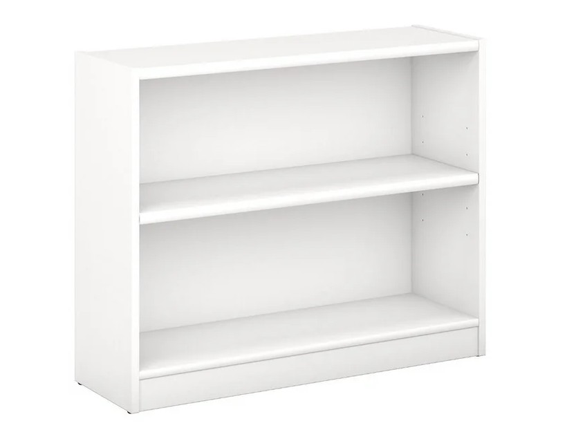 Bookcase White, 1 shelf 28H x 36W x 20D (representative photo)
