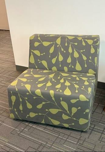 Patterned Lounge Chair