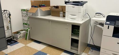 Metal Credenza (72x30x36)