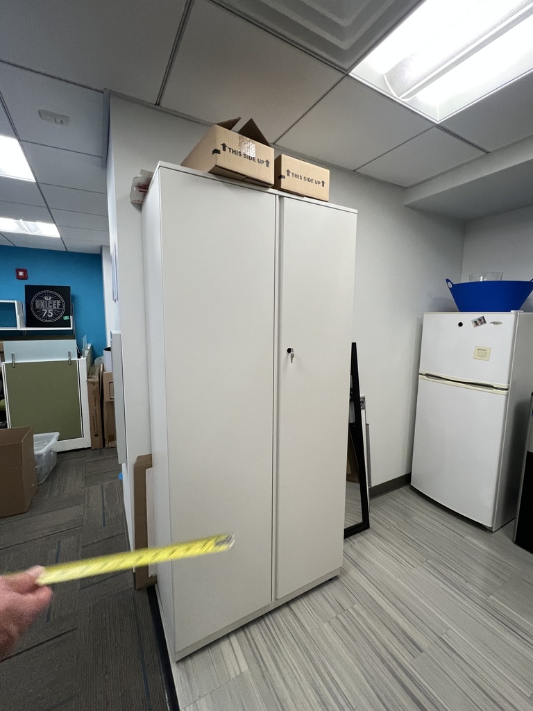 White Storage Cabinet