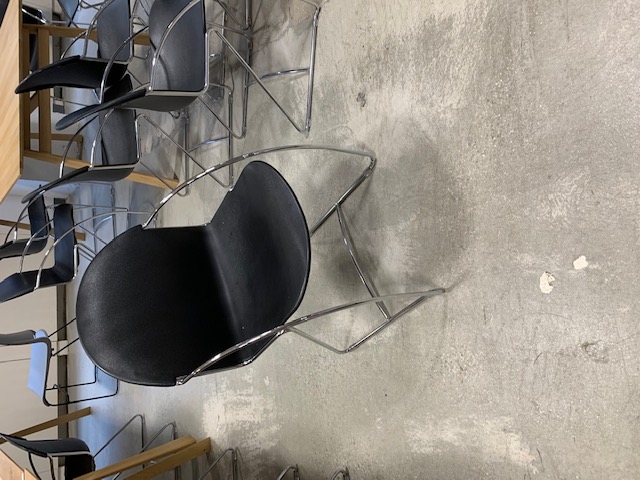 Chairs Cafeteria - Black