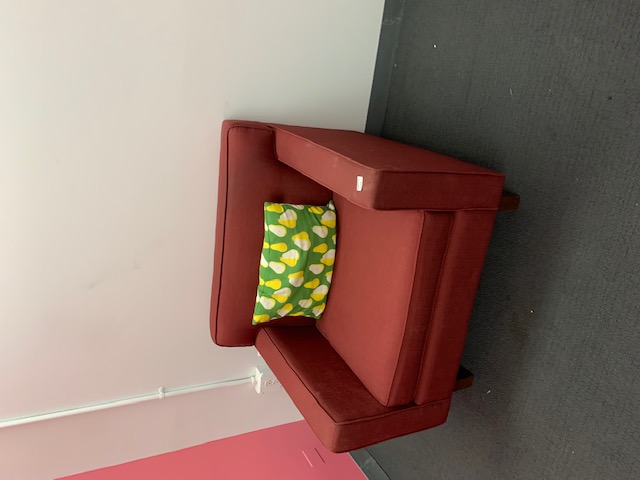 Lounge Chair - Maroon