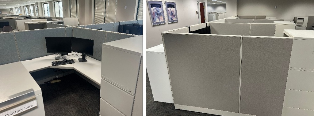 typical cubicles