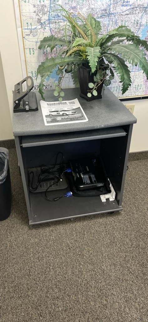 Side Table w/ Storage