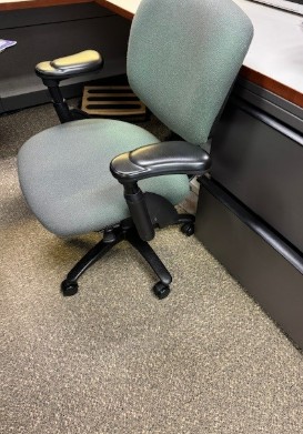 Green Haworth Task Chair