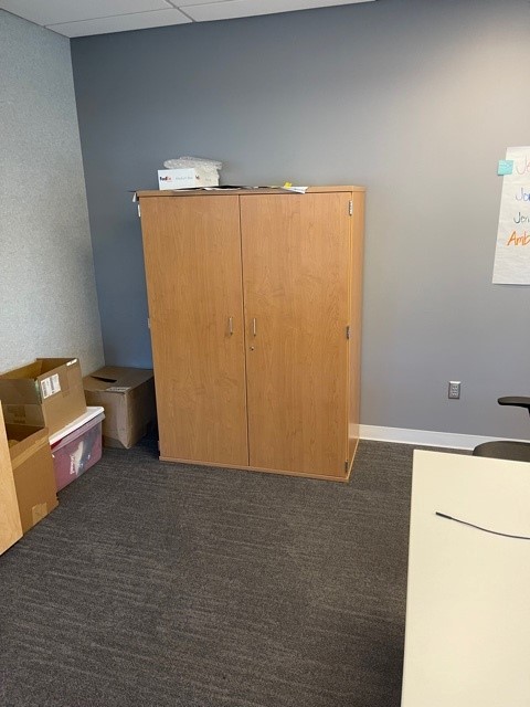 Wood Storage Cabinet 4'