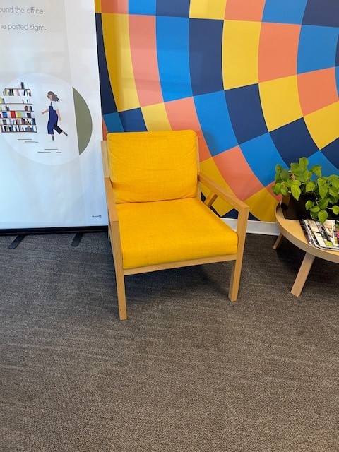 Yellow Lounge Chair