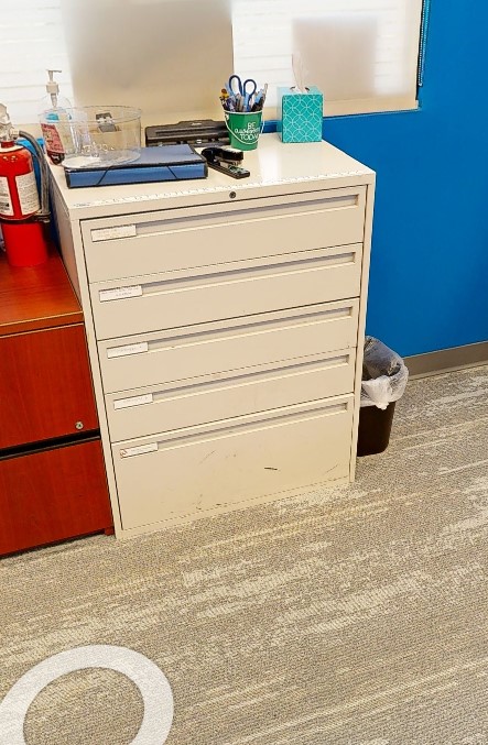 5-Drawer File Cabinet