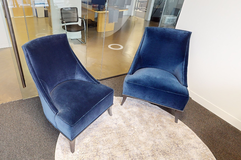 Blue Lounge Chairs