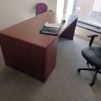 Desk w/ Ped (3'x6')
