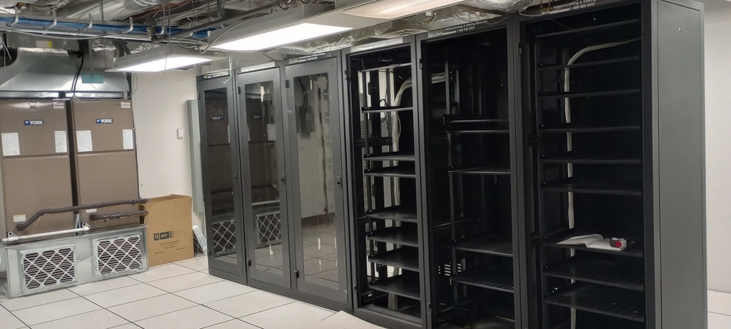 2'6" x 2'6" x 7' server cabinets