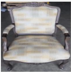 Tanger Lounge Chair, Wood Frame (25.25Dx25.75Wx37H)