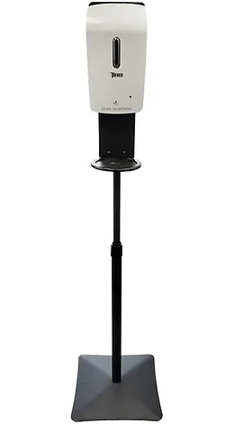 Tufner Hand Sanitizing Dispenser with stand (56Hx15.5Wx15.5D)