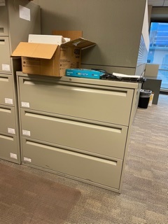 3 Drawers Lateral File  (Qty: 1)