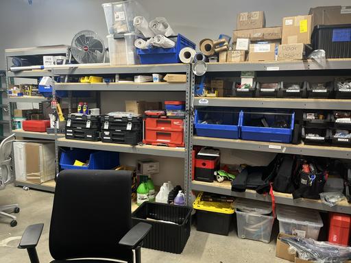 Bulk Shelving 72x36x72