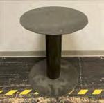 Table Base, 28"H, Black