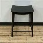 Mahogany Stool W/Foot Ring