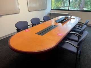 Oval Conference Table - 48x144