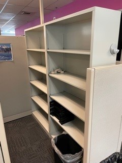 Metal Bookcase - 35x71