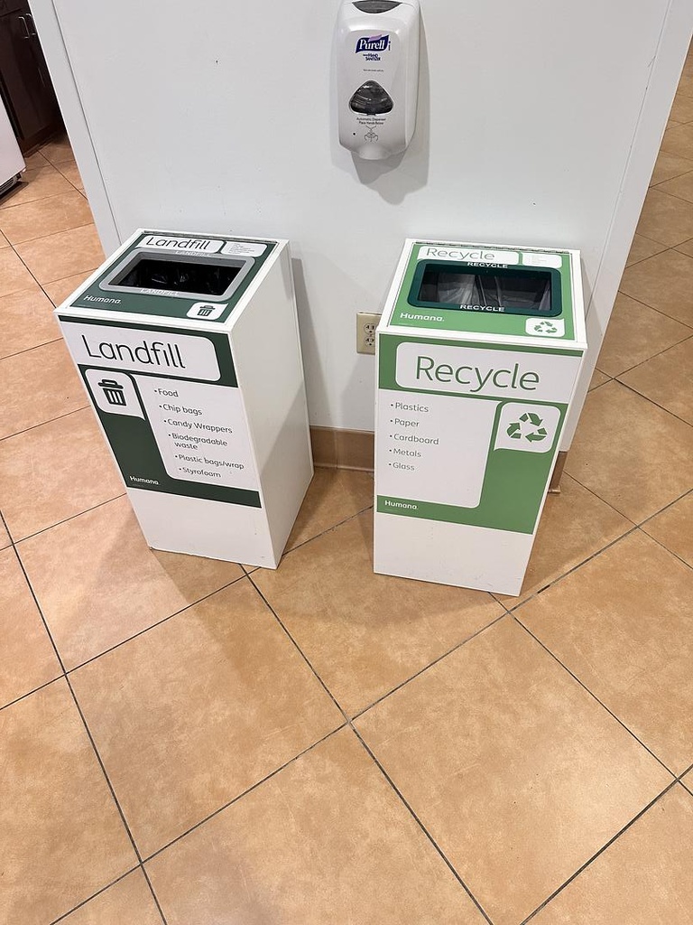 Trash/Recycle (set) 30.625" x 15"