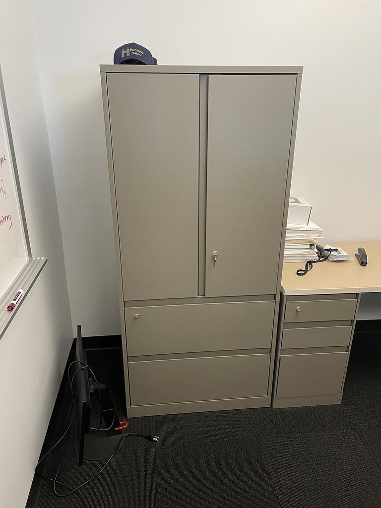 Combination Cabinet - 30" x 65" x 23"