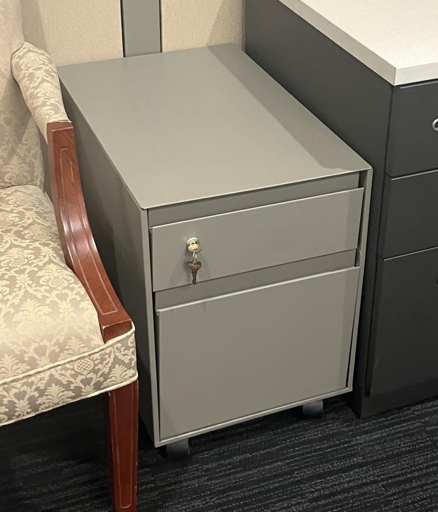 Mobile Pedestal - grey W 15, D 22.5, H 21