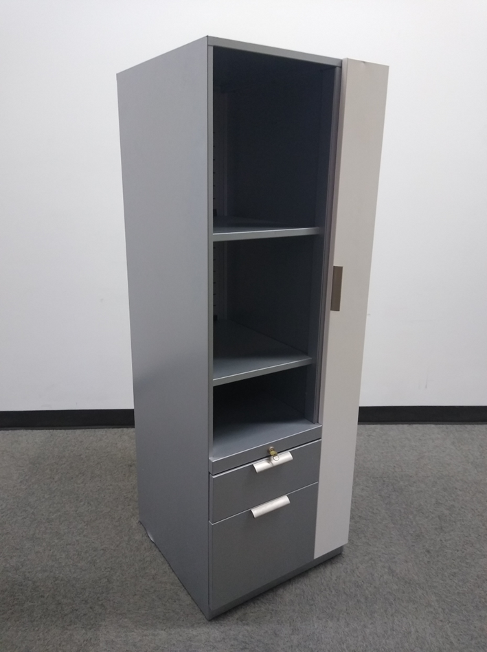 Storage, Tower, Steelcase, Grey