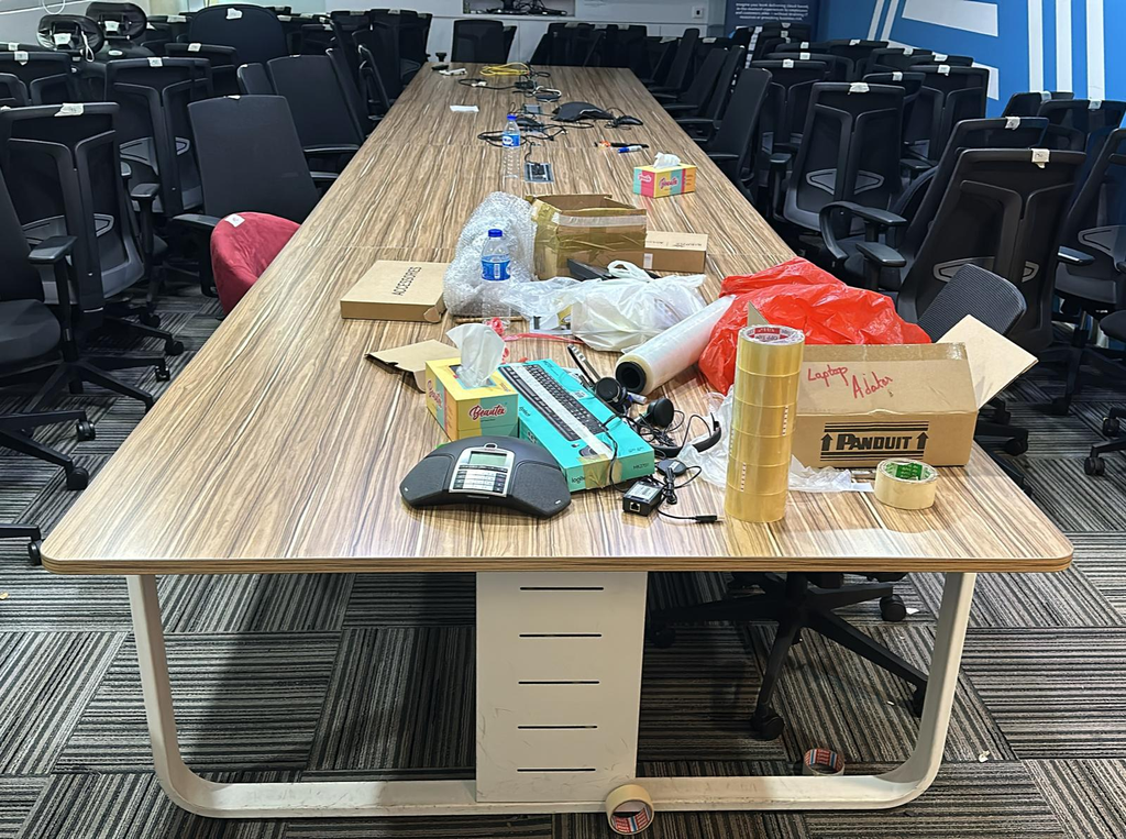 Big meeting table
