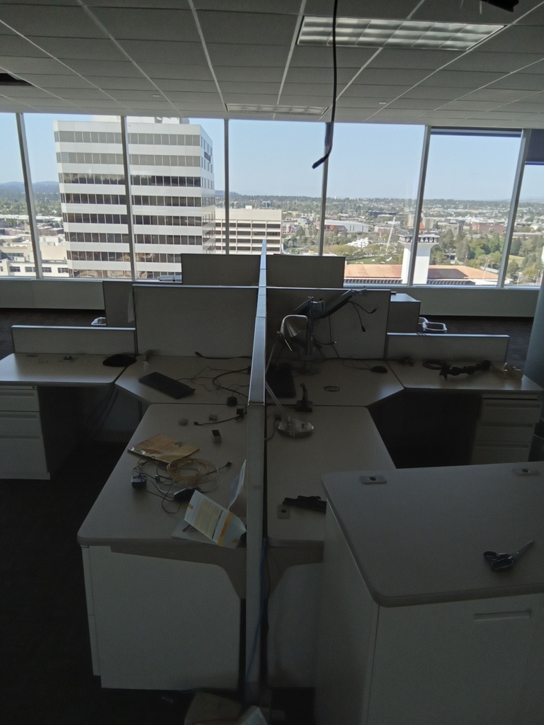 Cubicle desks 60x60x34