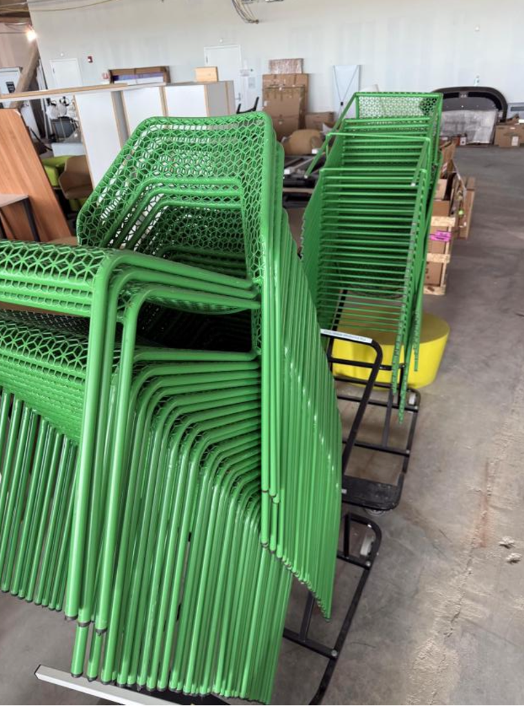 Green Metal Outdoor