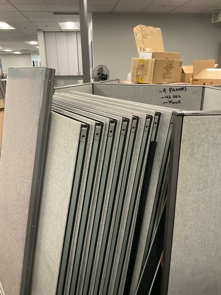 Knoll 42"w Panels
