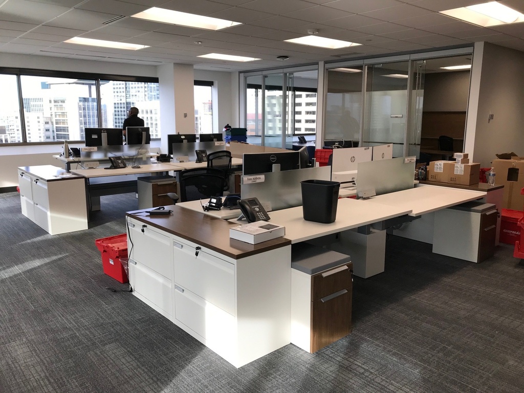 Teknion Sit-Stand Stations