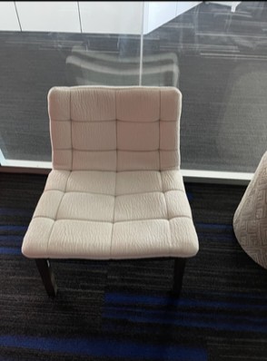 armless side chair