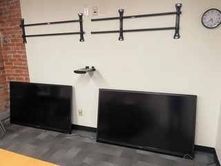 TV, Sharp, 55", with wall-mount