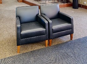 Black Lounge Chairs