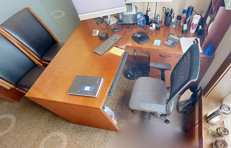 Smaller L Desk