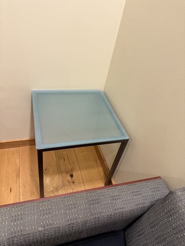 Square Glass Table