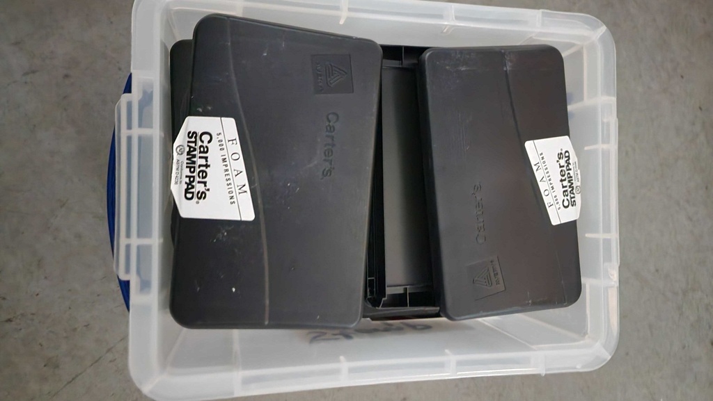 Box of 7-10 Stamp Ink Pads