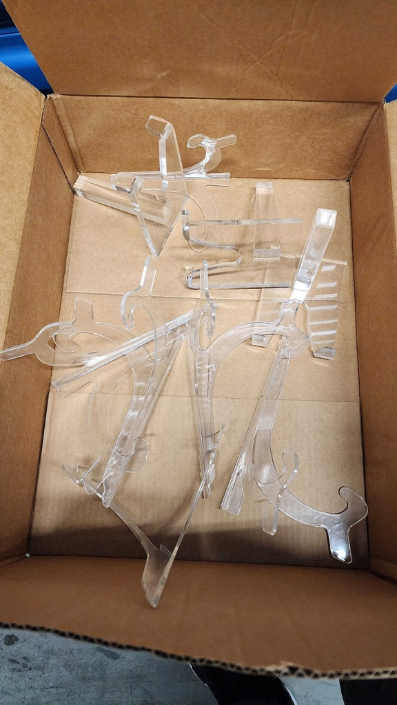 5-7 Small Plastic Sign Holders