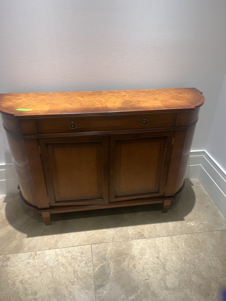 Credenza/Console (Half Oval) *Fair Condition*