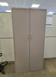 Filing Cabinet - 2 Door, Metal, Tall